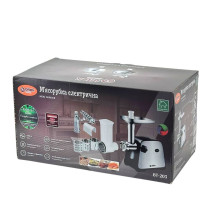 М'ясорубка електрична BITEK BT-203 з додатковими насадками 4200 Вт бежевий з сірим (RZN-23102505)