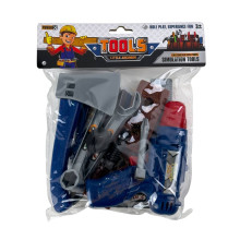 Дитячий ігровий набір інструментів 15в1 528-4-5 з дрилем синій (RZN-23104048)