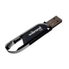Флеш пам'ять USB 8 GВ Wibrand Aligator USB 2.0 сірий (RZN-23103458)