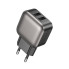 Зарядний блок живлення 2хUSB BOROFONE BAS51A Absolute 12 W 5 V 2.4 A чорний (RZN-23103557)