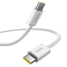 Кабель Type-C/Type-C 2 м Baseus Dynamic 4 100 Вт білий (RZN-23106333)
