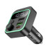 FM-трансмітер модулятор Hoco E85 Tiger Bluetooth USB+Type-C з дисплеєм чорний (RZN-23105358)