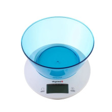 Ваги кухонні електронні до 5 кг Vilgrand VKS-533C точність 1 г блакитний (RZN-23102790)