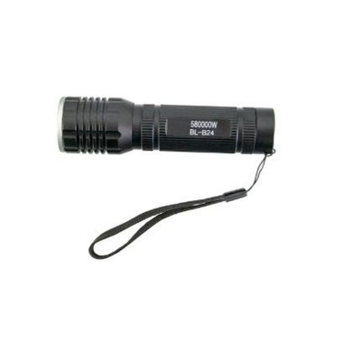 Ліхтар ручний акумуляторний Bailong BL-H-B24 з ремінцем чорний (RZN-23105655)