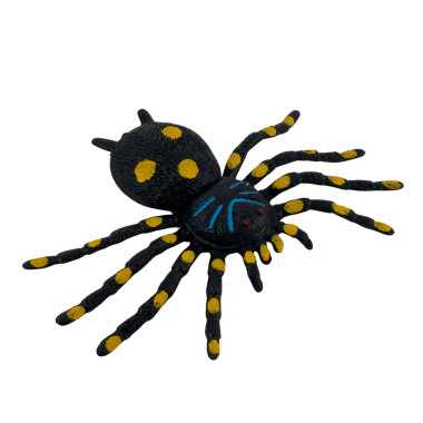 Іграшка антистрес тягучка 20 х 14 см Павук 5050-29 чорний з жовтим (RZN-23105539)