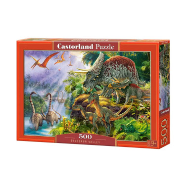 Пазли класичні 500 елементів Castorland В-53643 Долина динозаврів (RZN-23101069)