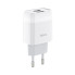 Зарядний блок живлення 2xUSB HOCO C73A Glorious 12 W 5 V 2.4 A білий (RZN-23106414)