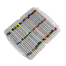 Набір маркерів акрилових 48 шт Acril-48 у кейсі 1-3 мм (RZN-23103695) Набір маркерів акрилових 48 шт Acril-48 у кейсі 1-3 мм (RZN-23103695)