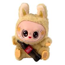 М'яка іграшка-брелок LABUBU Coca-Cola LA-6023 20 см бежевий (RZN-23105612) М'яка іграшка-брелок LABUBU Coca-Cola LA-6023 20 см бежевий (RZN-23105612)