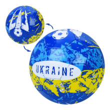 М'яч футбольний №5 Ukraine EN-3328 блакитний з жовтим (RZN-23106028) М'яч футбольний №5 Ukraine EN-3328 блакитний з жовтим (RZN-23106028)