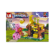 Конструктор Minecraft LB1211 My World 95 деталей (RZN-23103602) Конструктор Minecraft LB1211 My World 95 деталей (RZN-23103602)