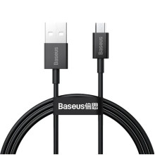 Кабель USB/micro-USB 2 м Baseus Superior 2 А чорний (RZN-23102876)