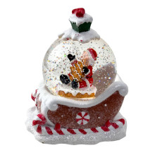 Нічник музичний новорічний LED Куля на санях HC-Q067 від батарейок 17 х 15 х 13 см різнобарвний (RZN-23103726) Нічник музичний новорічний LED Куля на санях HC-Q067 від батарейок 17 х 15 х 13 см різнобарвний (RZN-23103726)