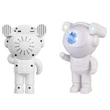 Нічник-проектор Астронавт з пультом і таймером 19.5 см динамик Bluetooth білий (RZN-23096610) Нічник-проектор Астронавт з пультом і таймером 19.5 см динамик Bluetooth білий (RZN-23096610)