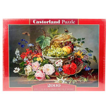 Пазли класичні 2000 елементів Casrtorland Натюрморт з квітами (RZN-23101936)