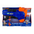 Бластер NERF 7051 з м'якими кулями 33 см синій з помаранчевим (RZN-23096902)