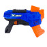 Бластер NERF 7051 з м'якими кулями 33 см синій з помаранчевим (RZN-23096902)