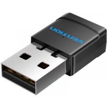 Адаптер Wi-Fi Vention Dual Band Adapter 2.4G/5G USB чорний (RZN-23098578)