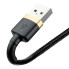 Кабель USB/Apple Lightning 2 м Baseus Cafule Cable 1.5 А чорний (RZN-23099902)