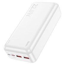 Універсальна мобільна батарея 30000 mAh Hoco J101B Astute 22.5 W повербанк білий (RZN-23099862)