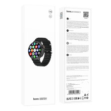 Смарт-годинник HOCO Y18 Smart sports watch Android iOS 300 мАг Black (RZN-23099444)