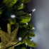 Світлодіодна гірлянда-нитка чорний дріт 500 LED Xmas свічка матова 18 м 8 режимів білий (RZN-23092295)
