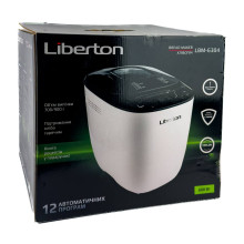 Хлібопіч портативна Liberton LBM-6304 600 Вт 700/900 г білий з чорним (RZN-23098077)