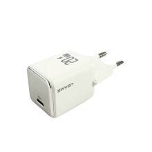 Зарядний блок живлення Туре-С Usams US-CC183 20 W 3 А білий (RZN-23098661)