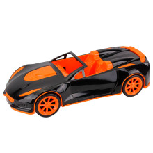 Іграшковий автомобіль Technok Toys 6115 пластик 39 см чорний з помаранчевим (RZN-23097661)