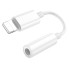 Перехiдник Apple Lightning M/3.5 мм AUX F 8.2 см BOROFONE BV21 Genuine білий (RZN-23099906)