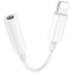 Перехiдник Apple Lightning M/3.5 мм AUX F 8.2 см BOROFONE BV21 Genuine білий (RZN-23099906)