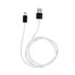Кабель USB/Apple Lightning 1 м DM-M12 магнітний 2 А білий (RZN-23090272)