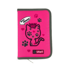 Пенал-книжка Smart НР533276 Meow 21 х 13 см рожевий (RZN-23099217)