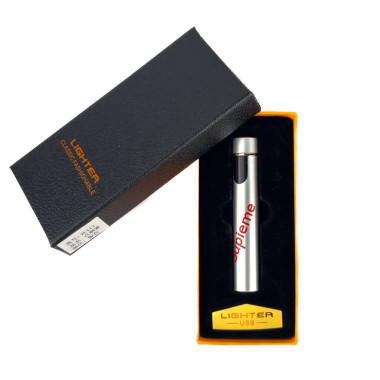 Запальничка електрична Lighter 8-18 USB пластик сріблястий (RZN-23098705)