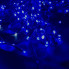 Світлодіодна гірлянда-сітка вулична чорний дріт 380 LED Euro Led ліхтарики 3 м 8 режимів синій (RZN-23092370)