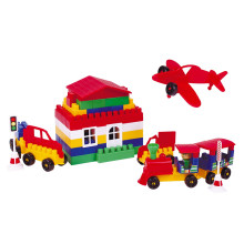 Конструктор пластиковий Technok Toys 0519 Building Blocks 130 деталі (RZN-23097730)