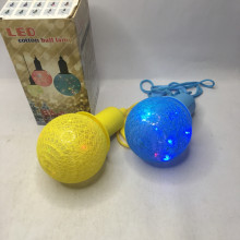 Світлодіодна лампа-куля Led Cotton Ball Lamp з гачком різнобарвна (RZN-23092184)