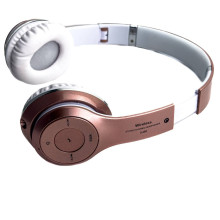 Навушники бездротові накладні S460 FM MP3 Bluetooth персиковий (RZN-23097046)