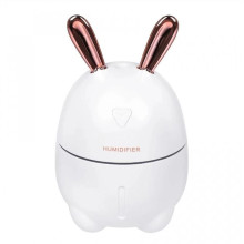 Зволожувач повітря Зайчик Humidifiers Rabbit ультразвуковий 200 мл білий (RZN-23094827)