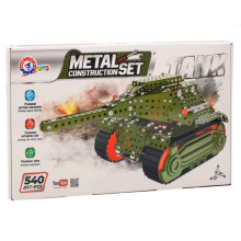 Конструктор металевий Technok Toys 9307 Танк 540 деталей (RZN-23095307)