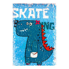 Блокнот A5 лінія Skate з паєтками (RZN-23090913)