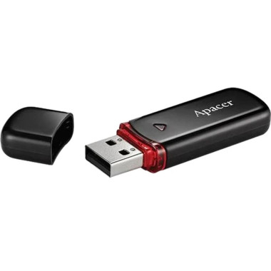 Флеш пам'ять USB 64 GВ Apacer AH333 USB 2.0 чорний (RZN-23098560)