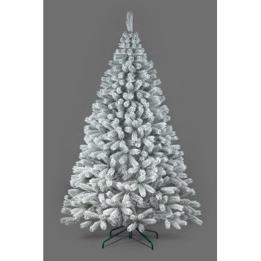 Искусственная елка Arts Pine Лесная Буковельская Заснеженная 210 см Полипропилен с металлической подставкой Зеленый (SG-106)