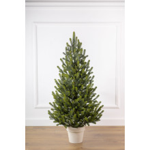 Искусственная елка Arts Pine Лесная Венская Весенняя 110 см Полипропилен в горшке пластик Зеленый (SG-7895)
