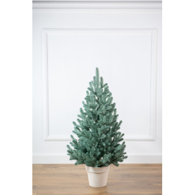 Искусственная елка Arts Pine Лесная Венская 90 см Полипропилен в горшке пластик Голубой (SG-7912)