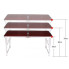 Стол для пикника раскладной Folding Table с стульями Коричневый