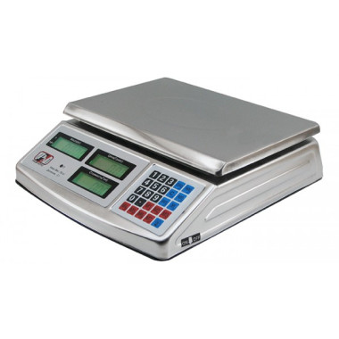 Весы торговые электронные с металлическим корпусом и платформой до 50 кг PROMOTEC PM-5055
