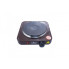 Плита Crownberg CB-3743 1000W настольная электрическая однокомфорочная дисковая коричневая