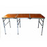 Стол для пикника раскладной Folding Table с 6 стульями 180 х 60 х 70 см  Коричневый