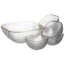 Набор салатниц Golden 7 штук, 1,5 л/0,2 л с золотой окантовкой Yiwu HP-34-43 (LG-HP-34-43) Набор салатниц Golden 7 штук, 1,5 л/0,2 л с золотой окантовкой Yiwu HP-34-43 (LG-HP-34-43)
